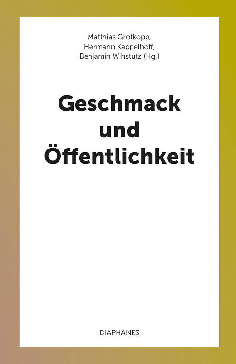 Jan Lazardzig: Der Geschmack der Polizei