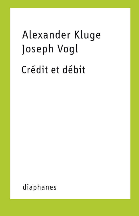 Alexander Kluge, Joseph Vogl: Quel type de roman raconte la bourse ? 