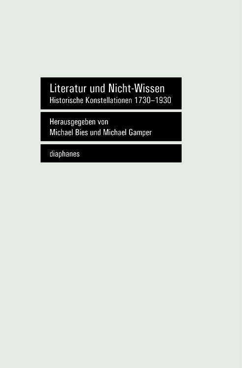 Peter Schnyder: Gewusstes Nicht-Wissen